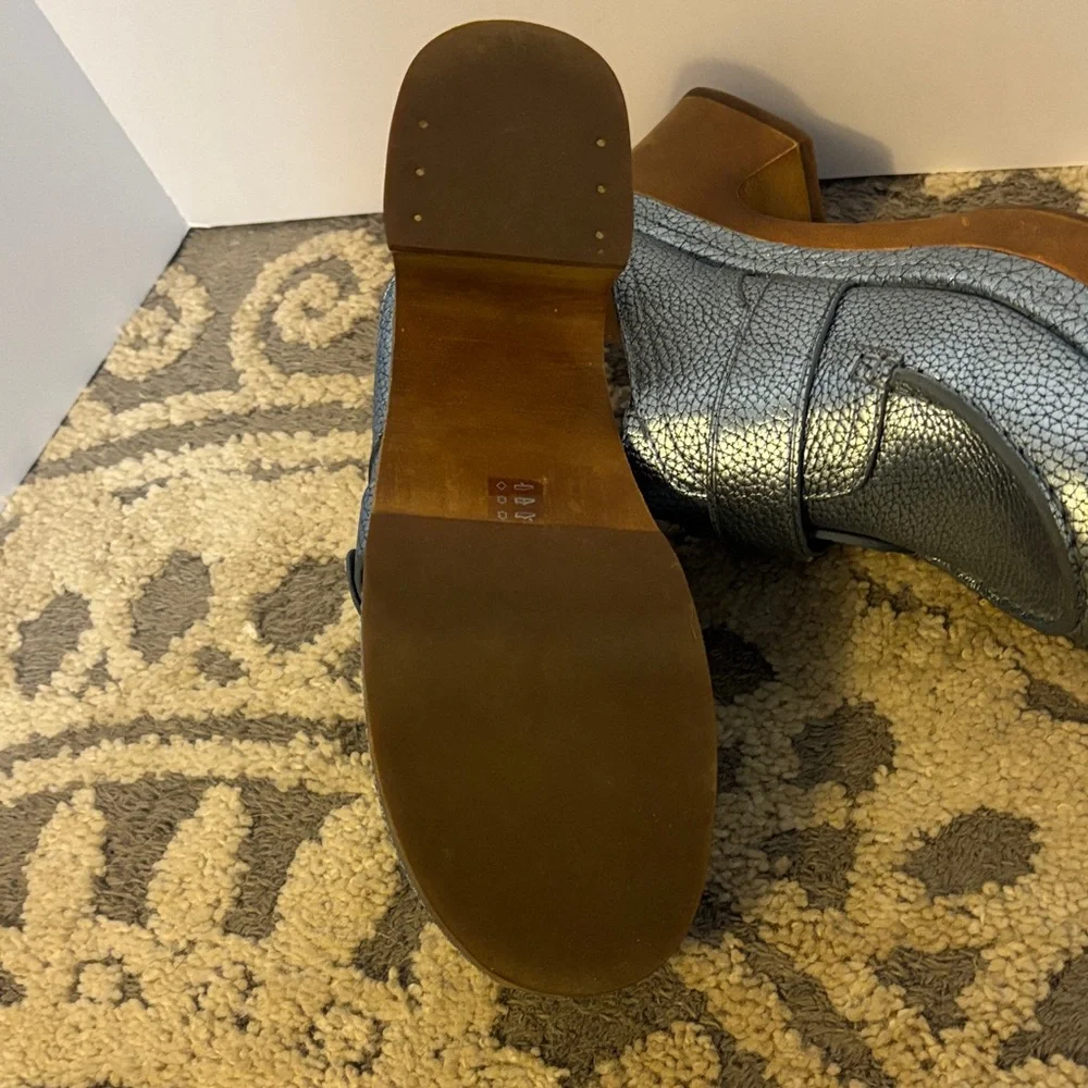 Coach metallic platform mule - Picture 4 of 5